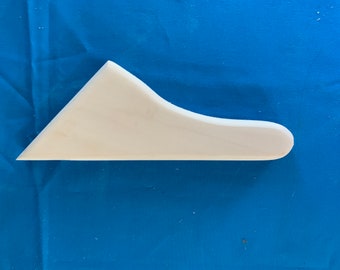 NEW! Small Wing Fan Handle - Wood - Native American Design - Dance Regalia