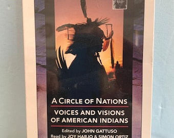 New! A Circle of Nations-Voices & Visions of Native American Indians-2 Cassette