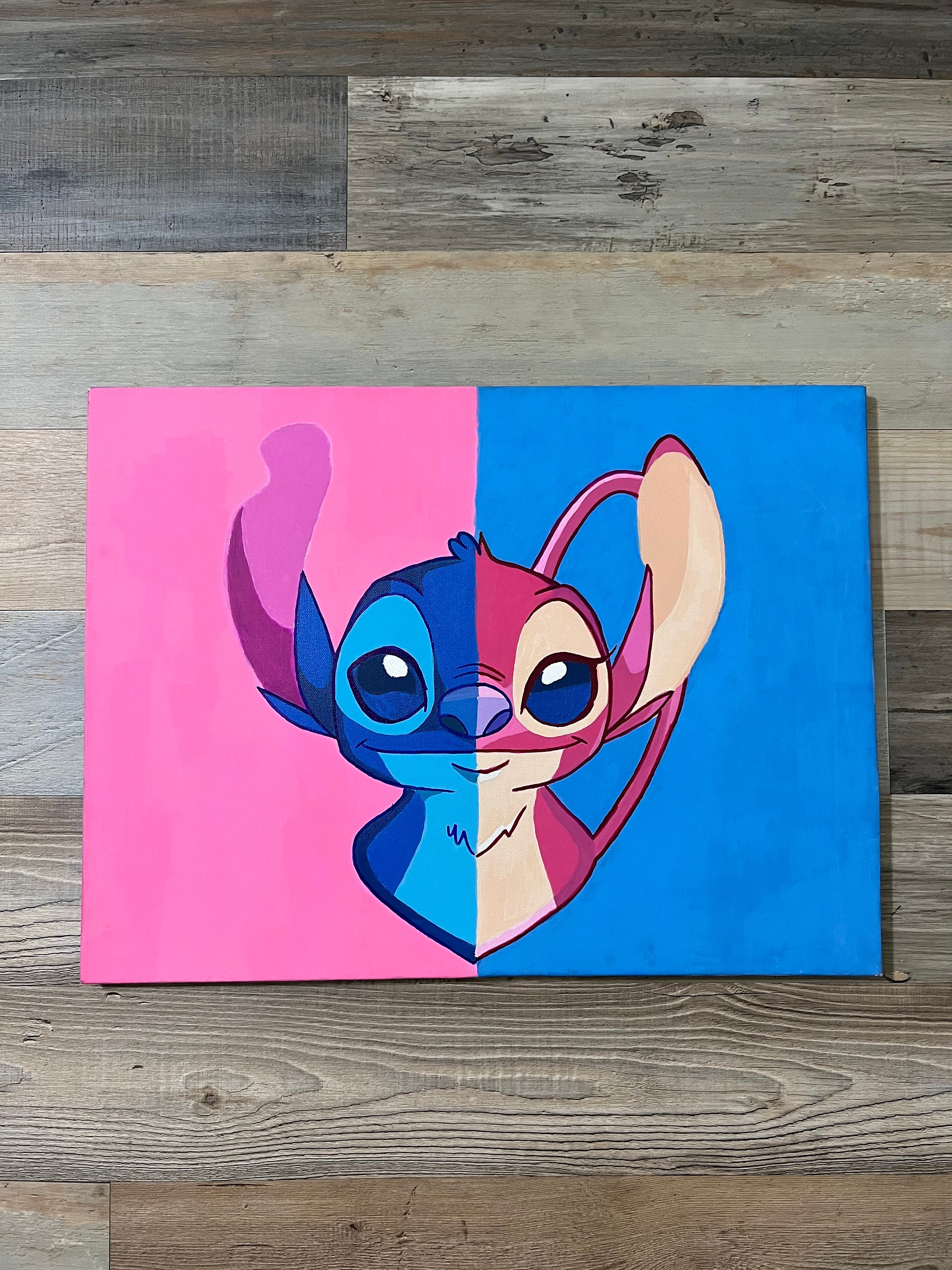 Super Stitch Underwear on Head Sticking Out Tongue Acrylic Painting 8x10  Silly Cute Painting Wall Art Room Decor -  Canada
