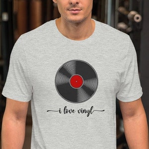 i love vinyl - Unisex t-shirt
