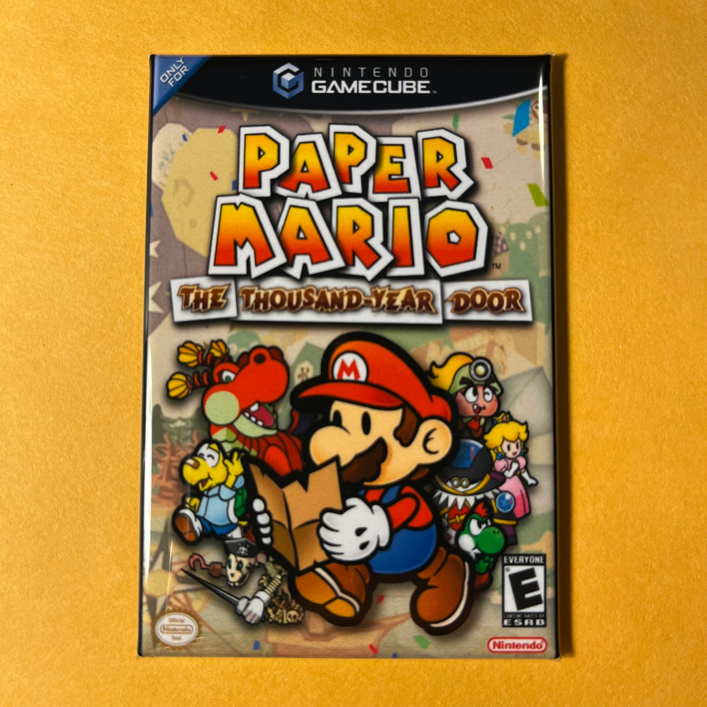 Paper Mario Thousand Year Door 3D Diorama Cube Glitz Pit 