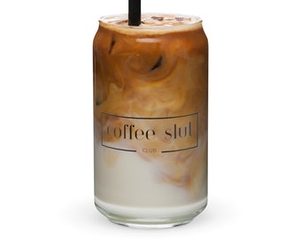 Coffee Slut Club Glass