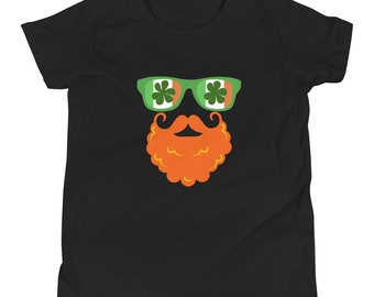 Boys Kids Youth St. Patrick's Day tee shirt Leprechaun Shamrock