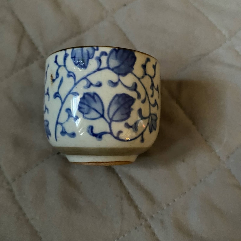 Sake Tea Set KAFUH Japanese Blue Grey Set With 2 Sake Cups Etsy