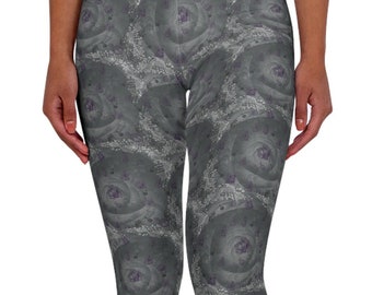 Alice through the Looking Glass Collection-Curiouser & Curiouser exclusive prints High Waisted Yoga Leggings