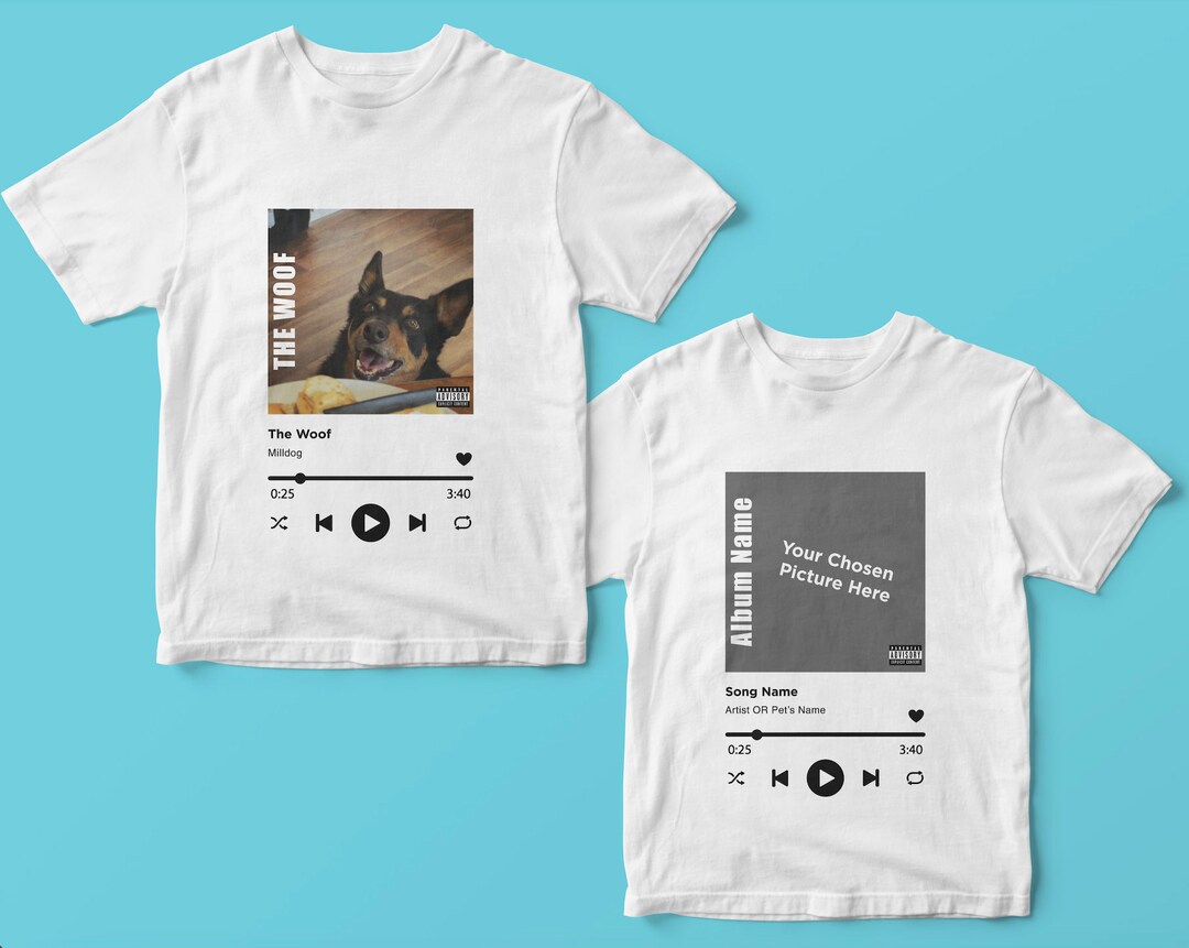 Tiktok Album Cover Trend Custom Spotify Pet Album Cover Etsy