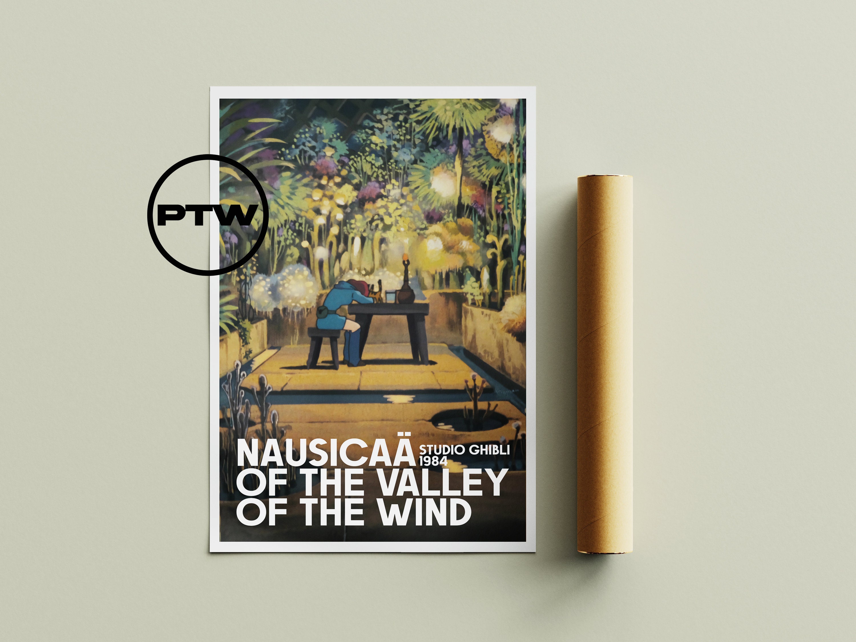Nausicaä de la vallée du vent de Vintage Entertainment Collection en  poster, tableau sur toile et plus