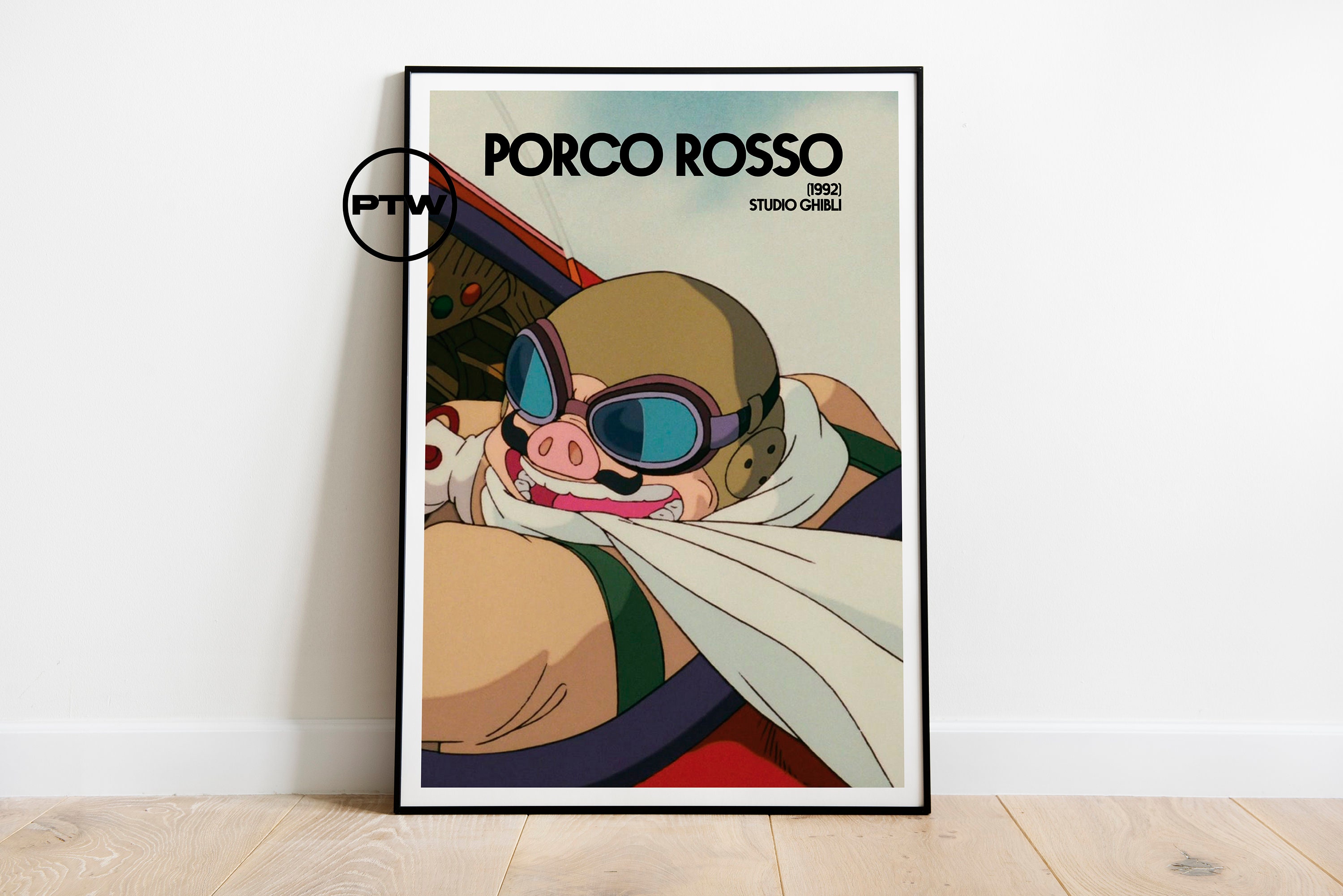 Porco Rosso Poster / Porco Rosso Print / Porco Rosso