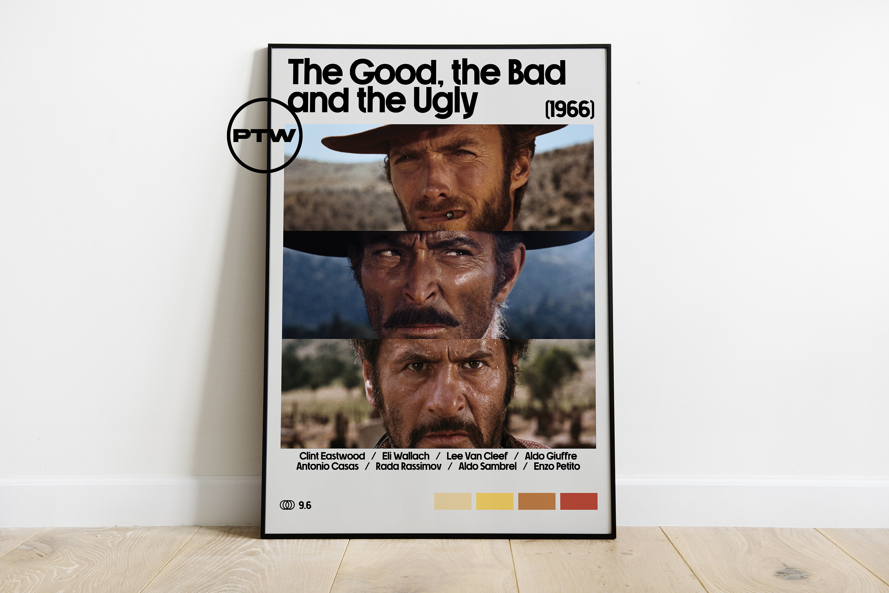 The Good, the Bad and the Ugly Poster / Good Bad Ugly Poster / Good Bad