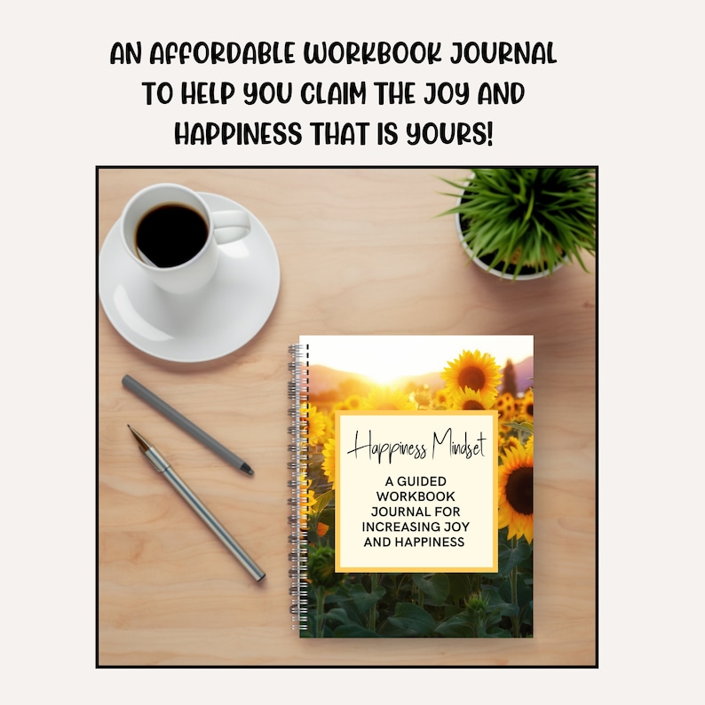 This happiness workbook journal provides practical tools and strategies to help you cultivate a greater sense of self-awareness, harness your strengths, and identify the activities and relationships that bring you joy.