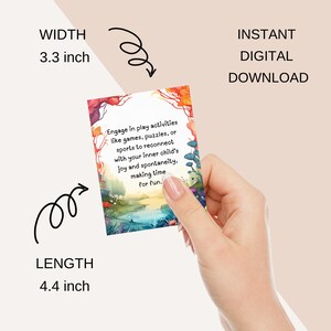 If you're recovering from childhood experiences and seeking to reparent and heal your inner child wounds these cards offer valuable insights and practical, actionable strategies.