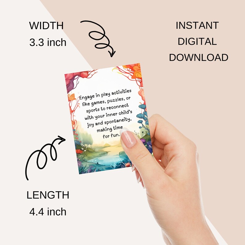 If you're recovering from childhood experiences and seeking to reparent and heal your inner child wounds these cards offer valuable insights and practical, actionable strategies.