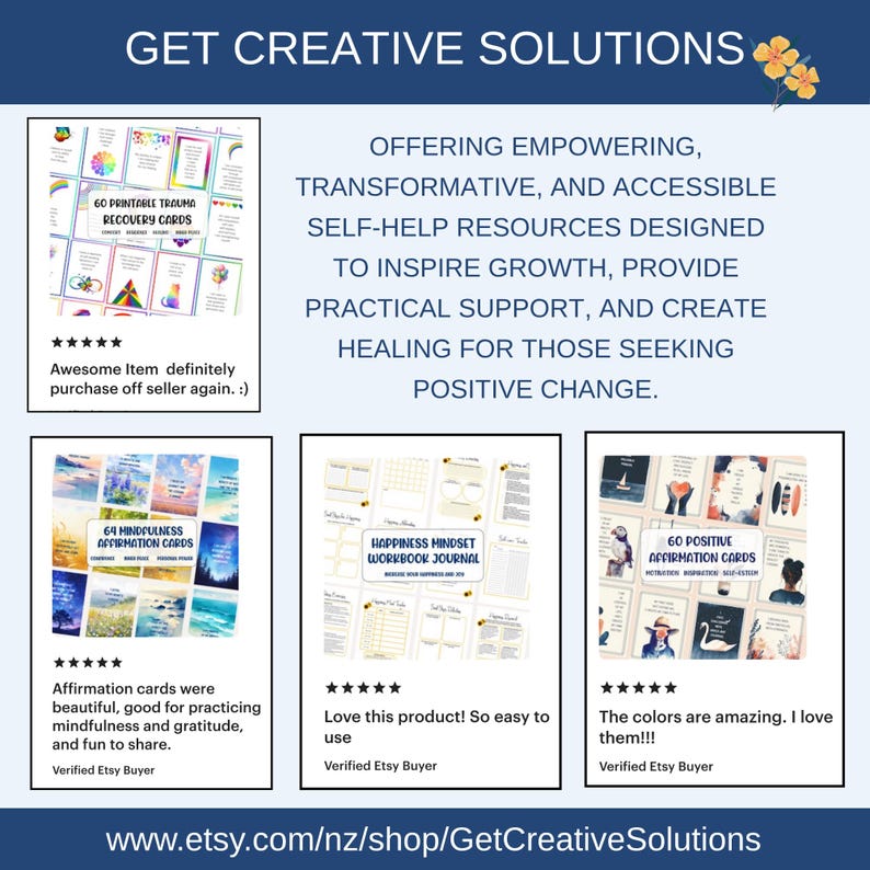 Visit my shop Get Creative Solutions for more inspiring and informative products.