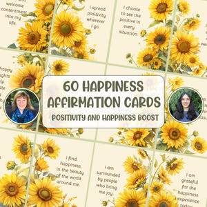 Affirmationskarten Glück Selbstfürsorge Geschenk für sie Affirmationen zur psychischen Gesundheit Positive Zitate Selbstliebe Zitate Inspirierende Zitate
