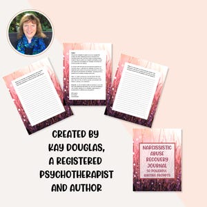 These writing prompts have been designed by Kay Douglas, a psychotherapist who specializes in this field