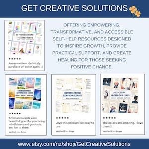 There are many more enriching prodect in my Etsy shop Get Creative Solutions