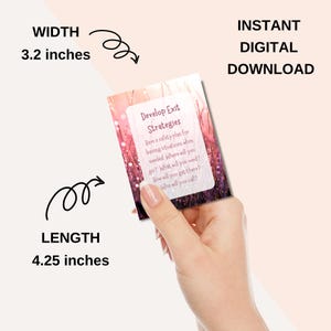 The size is 3.2 x 4.25 inches.