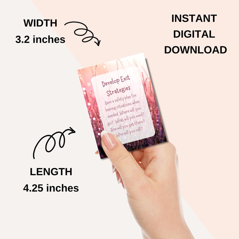 The size is 3.2 x 4.25 inches.