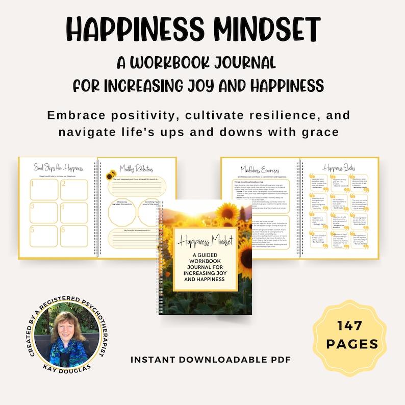 Whether you seek to enhance your personal relationships, improve your well-being, or infuse your daily routines with a sense of purpose, this workbook journal offers invaluable insights and actionable steps to attain enduring happiness.