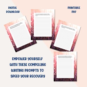 These compelling writing prompts will speed your recovery from relationship abuse.