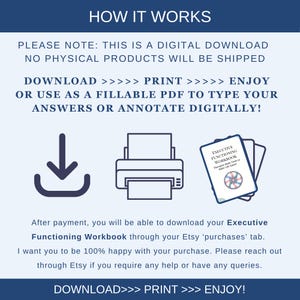 Please note: This is a digital download. No physical product will be shipped. This workbook is intended for educational and personal development purposes and does not replace individualised professional therapy.