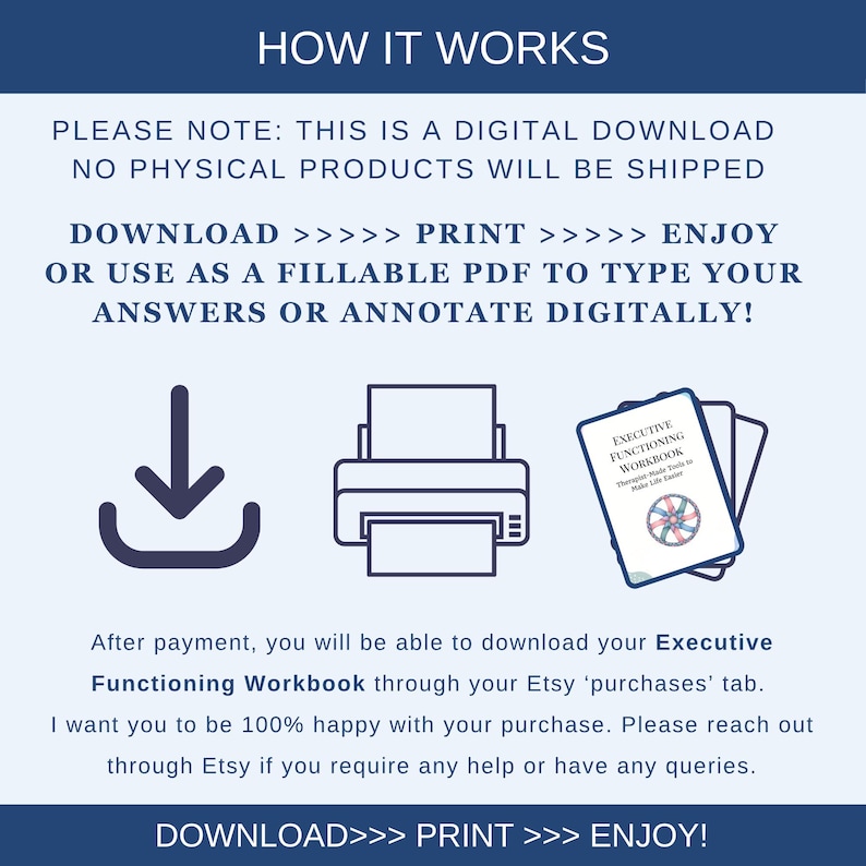Please note: This is a digital download. No physical product will be shipped. This workbook is intended for educational and personal development purposes and does not replace individualised professional therapy.