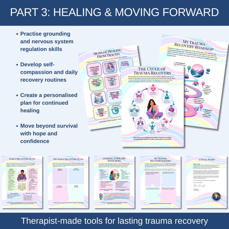Create a plan for healing your complex trauma pone step at a time.
