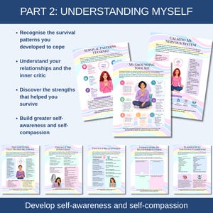 This CPTSD Workbook will help you develop self awareness and self compassion.