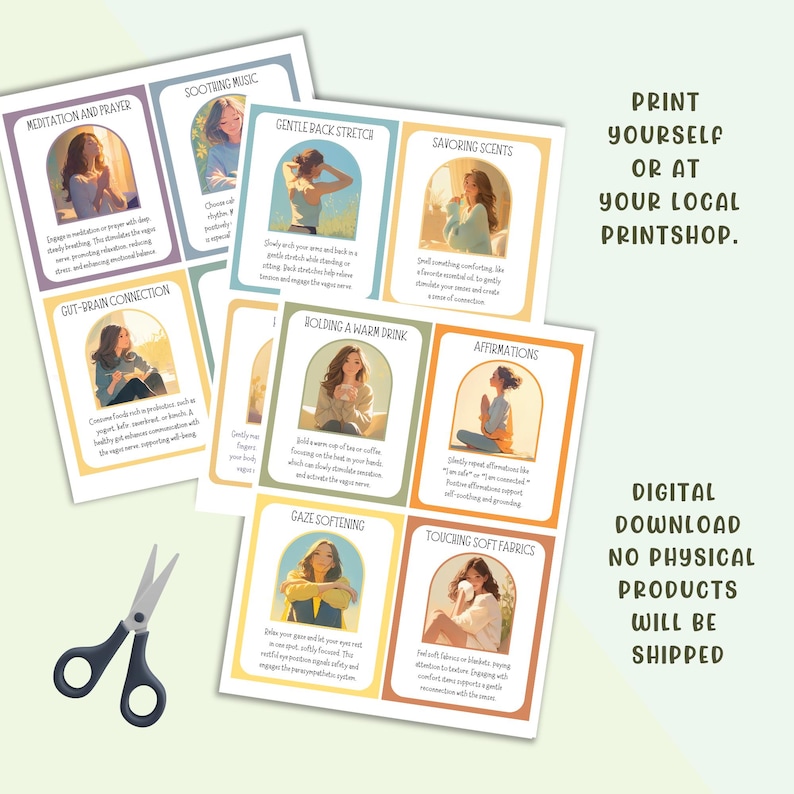 Print these cards yourself or print at your local print shop.