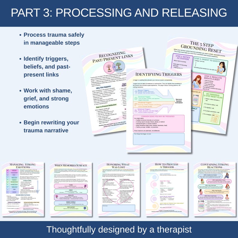 Part 3 is processing and releasing