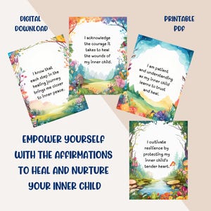 Empower yourself with the affirmations to nurture your inner child.