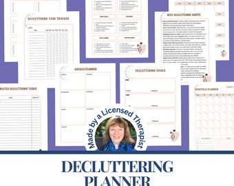 Declutter Planner & Cleaning Schedule Household Chore Organization Tidy Home Management Checklist  30-day Challenge  Simplify Printable PDF