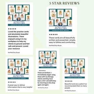 There are many 5 star reviews for these vagus nerve practice cards.