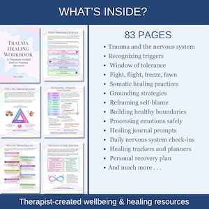 This journal has been created by a registered psychotherapist and trauma survivor with a passion for heart-centered, evidence-based healing tools.