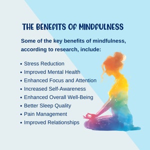 Research show many benefits of mindfulness, emotionally, physically and mentally
