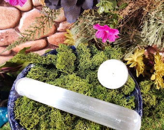 Selenite Massage Wand Massage with Crystals Selenite Wand Selenite Stone for Crystal Cleansing Magic Wand Selenite Wand Crystal