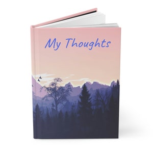 Mountain Hardcover Journal Matte