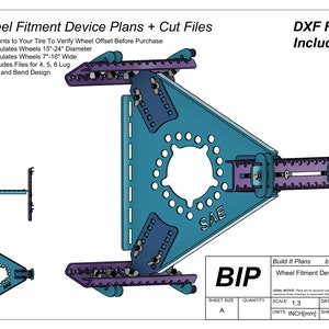 DIY Wheel Fitment Device Cut Files And Plans For Offset Measuring Device Plasma Cut Files And Plans To Measure Rim Backspacing On Cars