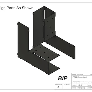 4x4 Post Bracket DXF Cut Files Bundle - DIY Pergola Bracket Set - Etsy