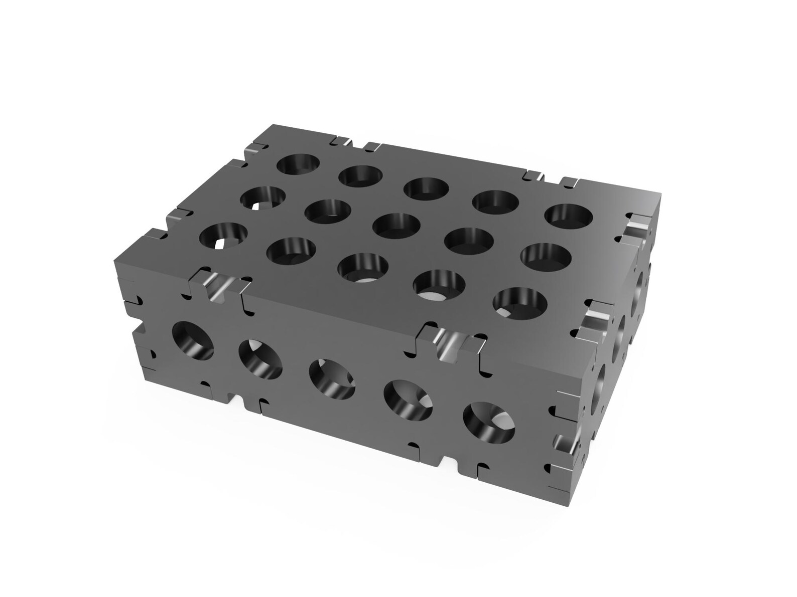 246 Block DXF Cut Files - 0.25