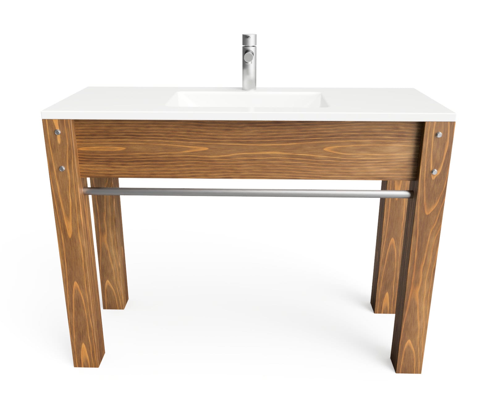 Farmhouse Bathroom Vanity Sink Plans Simple Modern Wooden Bathroom