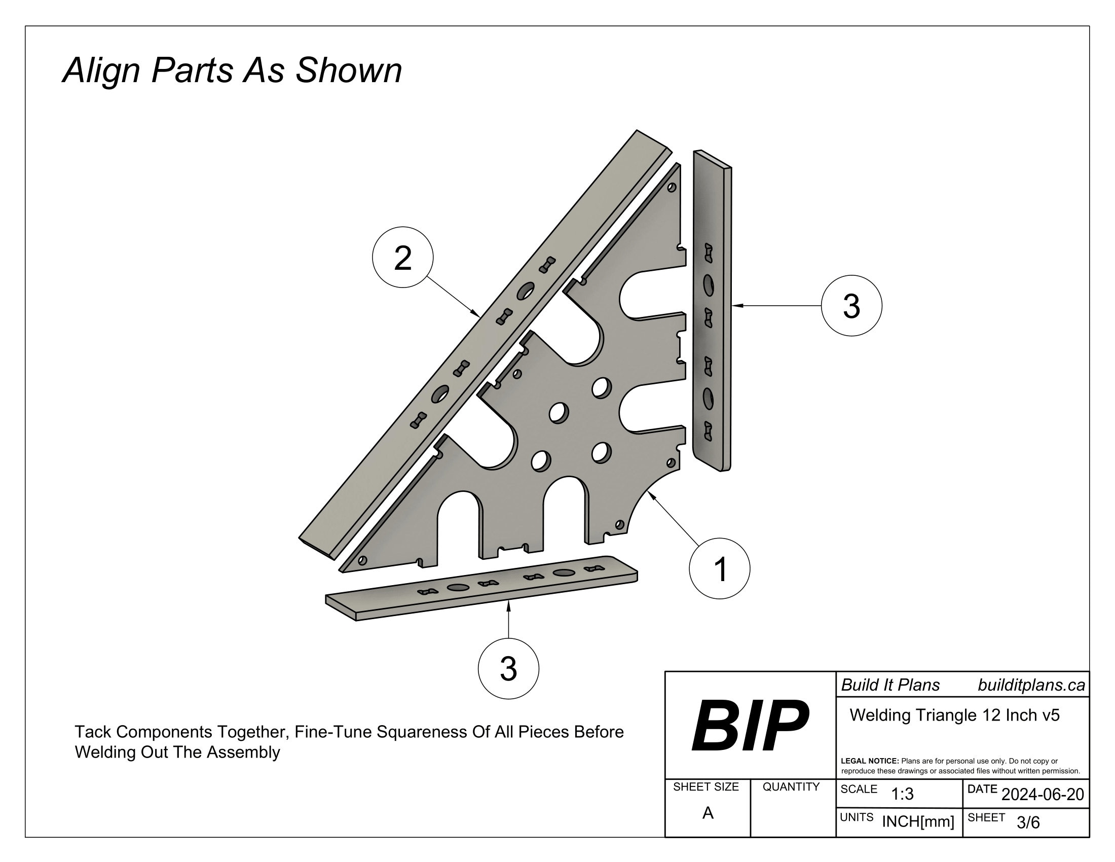 12" Welding Triangle DXF Files – Fabrication Jig Cut Files - Etsy Canada