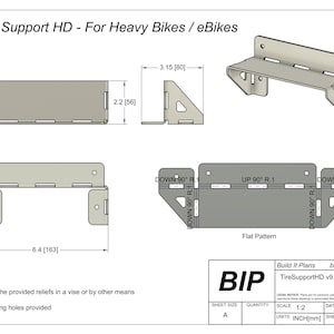 Bike Wall Hanger DXF Cut Files for DIY Bicycle Wall Display - Etsy
