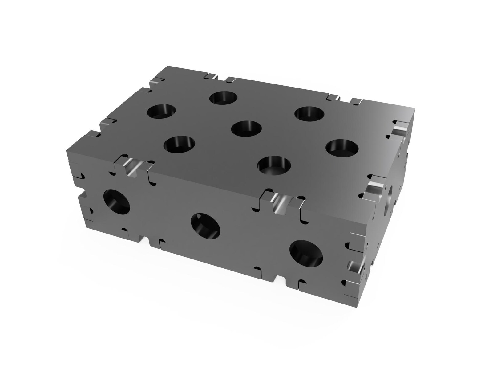 246 Block DXF Cut Files - 0.25