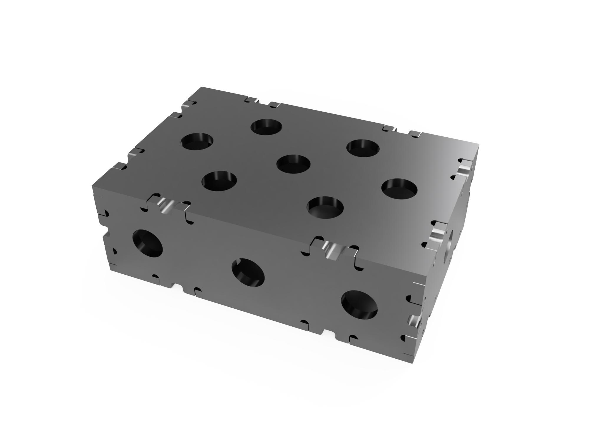 246 Block DXF Cut Files - 0.1875 Thick Material Fixture Block File Pack ...