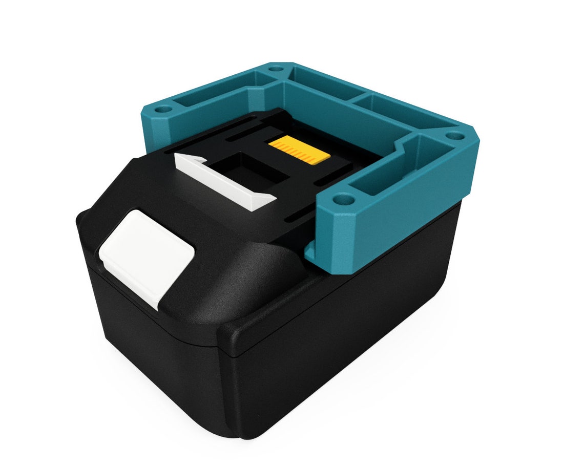 Makita 3D Printable Battery Holder STL and STEP File Etsy