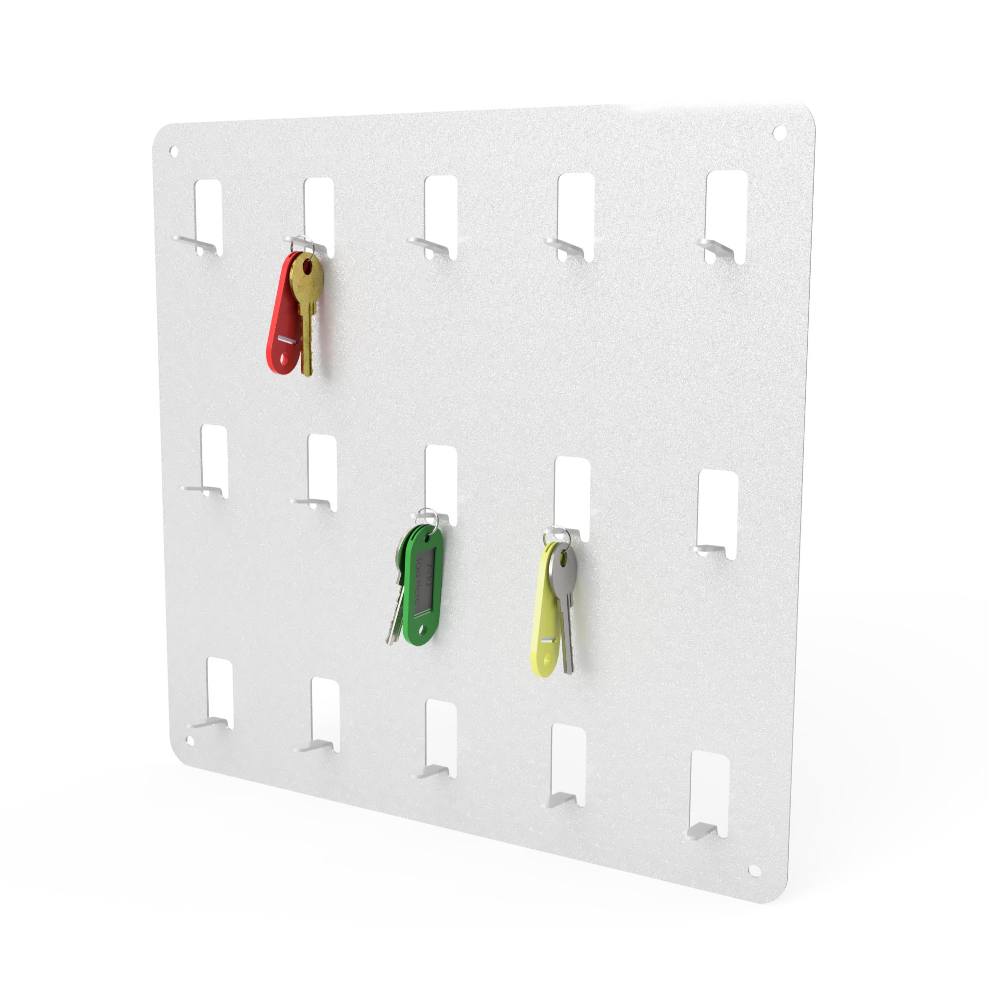 Fleet Vehicle Key Hanger Cut Files Car Dealership Key Set Organizer