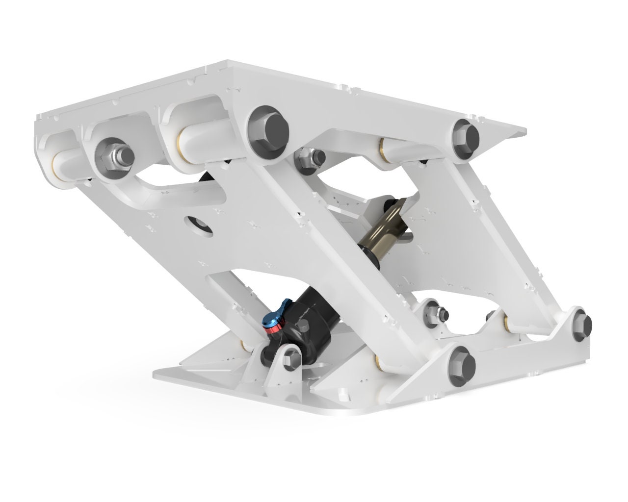 Marine Suspension Seat Mount Plans DXF Cut Files and PDF Assembly Guide