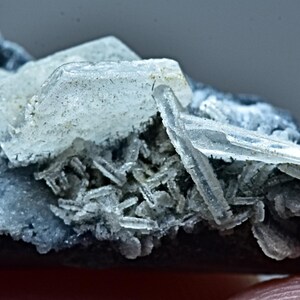 Unusual Vorobyevite Beryl Rosterite Crystal Cluster On Unknown Matrix 15 Carat