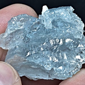 Rare Etched Vorobyevite Beryl Rosterite Crystal with Unknown White Crystal 61 Ct